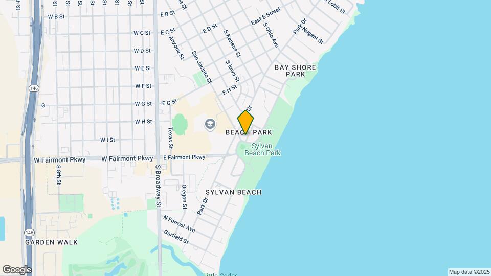1111 San Jacinto St Map and Location Details