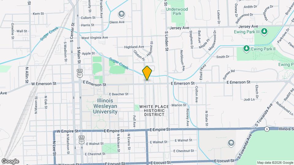 1501 N Clinton Blvd Map and Location Details