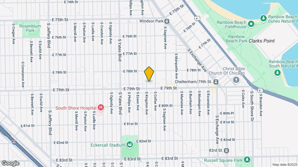 7845 S Kingston Ave, Unit 3 Map and Location Details