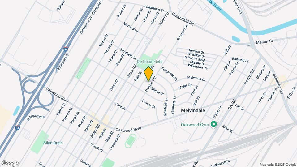 17629 Prospect St Map and Location Details