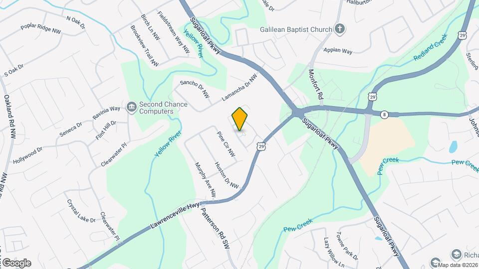 4305 Windale Dr NW Map and Location Details