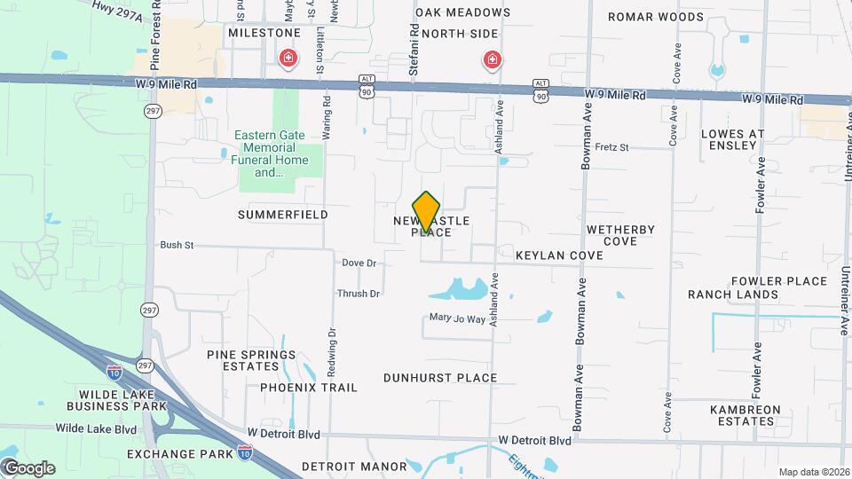 8908 Abbington Dr Map and Location Details