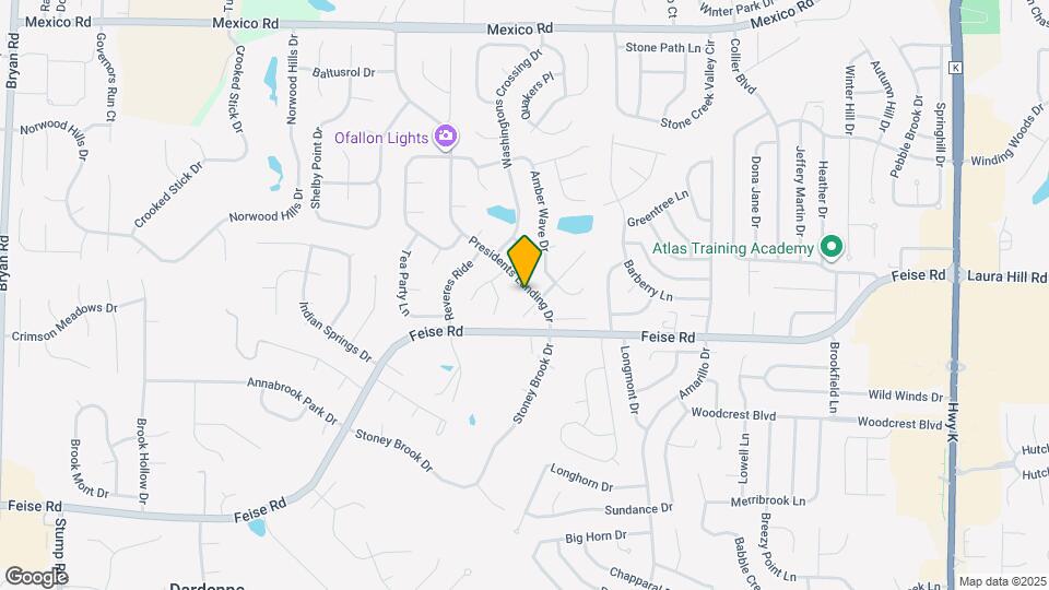 1543 Presidents Landing Dr Map and Location Details