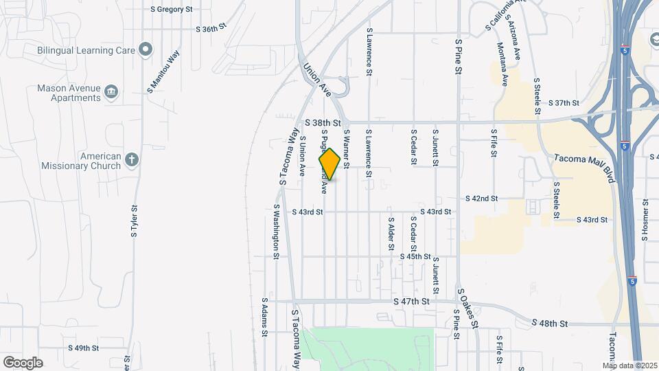 Puget Sound Townhomes Mapa y Detalles de la Ubicación