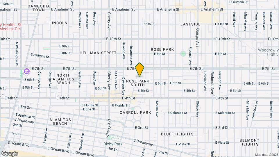 630 Junipero Ave Mapa y Detalles de la Ubicación