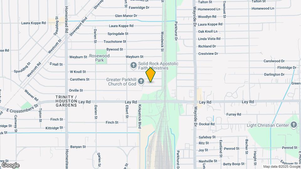 7617 Delavan Dr Map and Location Details