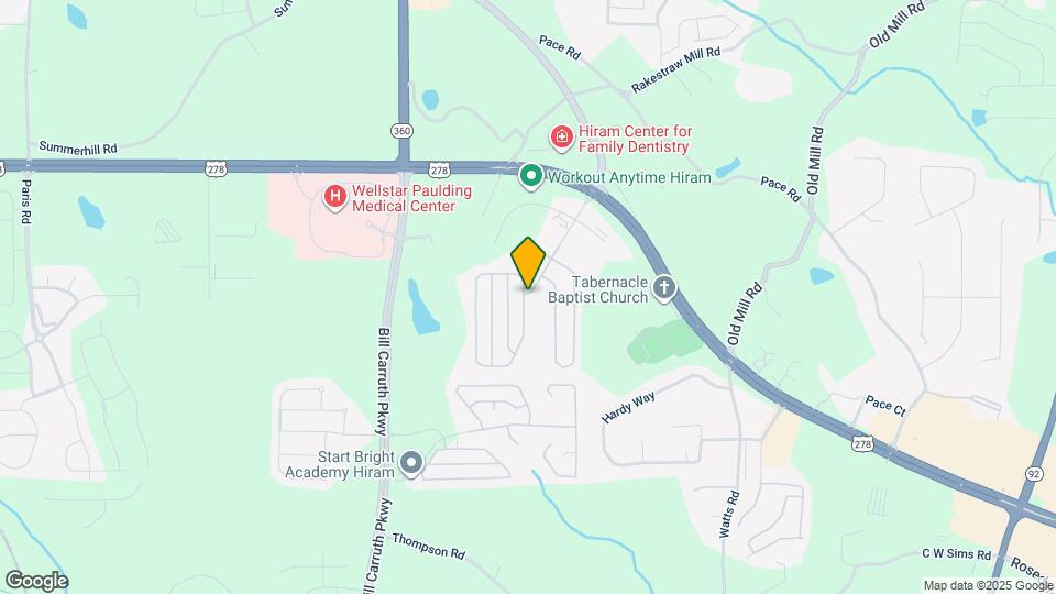 287 Highland Falls Blvd Map and Location Details