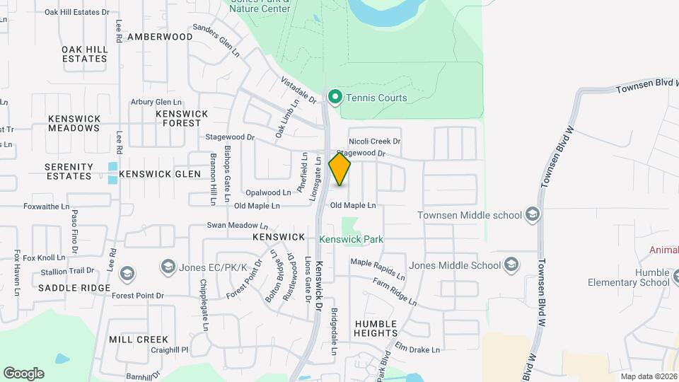 8514 Opalwood Ct Map and Location Details