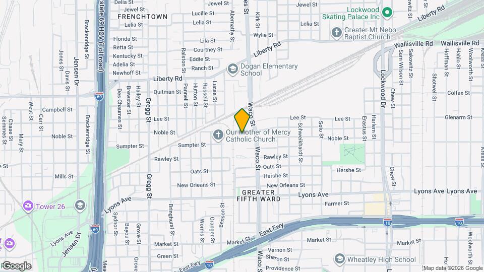 4218 Nichols St Map and Location Details