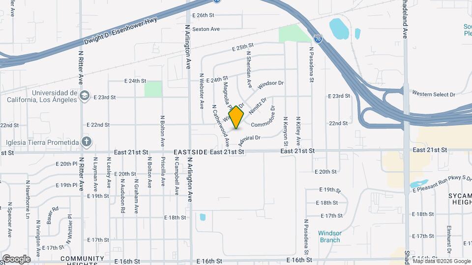 6119 Nimitz Dr Map and Location Details