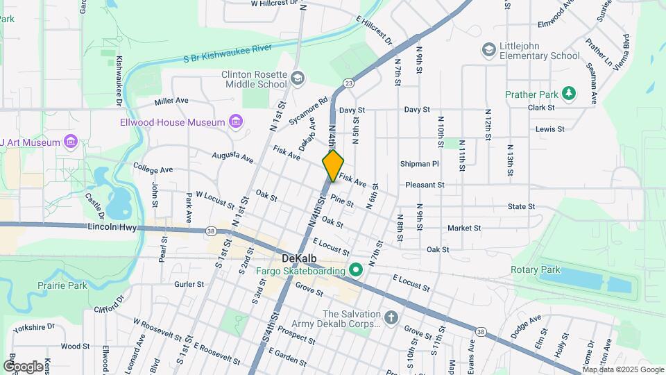410 N 4th St, Unit 412 Map and Location Details
