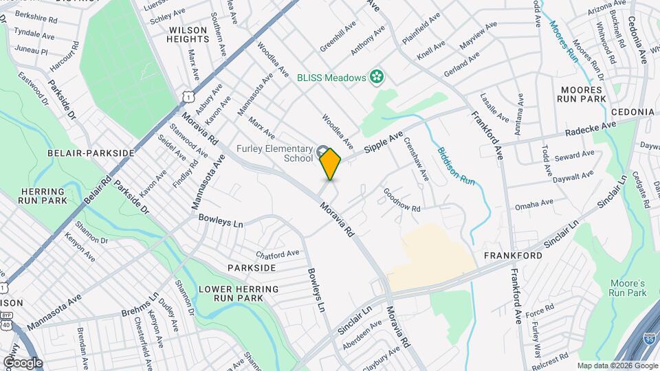 4513 Sipple Ave Map and Location Details