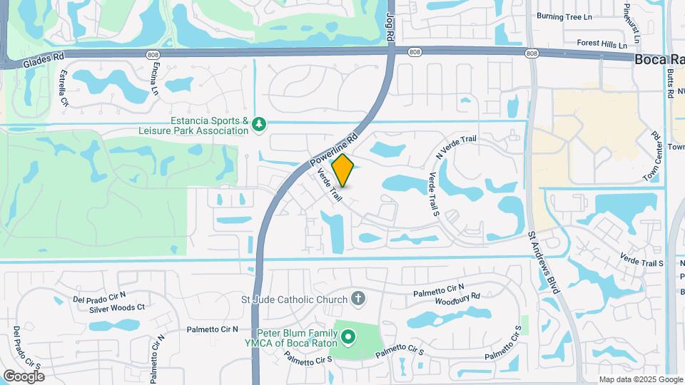 6706 Boca Pines Trail Map and Location Details
