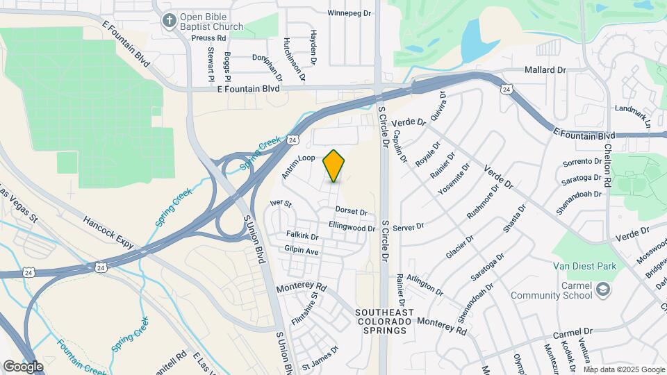 1306 Antrim Loop Map and Location Details