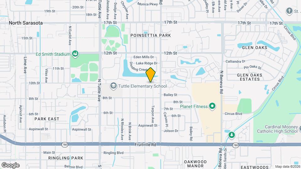 935 Tarpon Ave, Unit 1 Map and Location Details