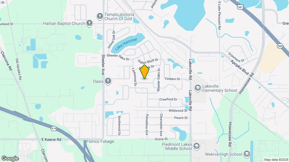 1257 Crossfield Dr Mapa y Detalles de la Ubicación