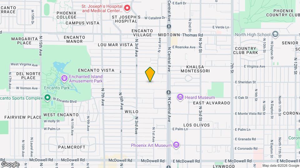 57 W Lewis Ave Map and Location Details