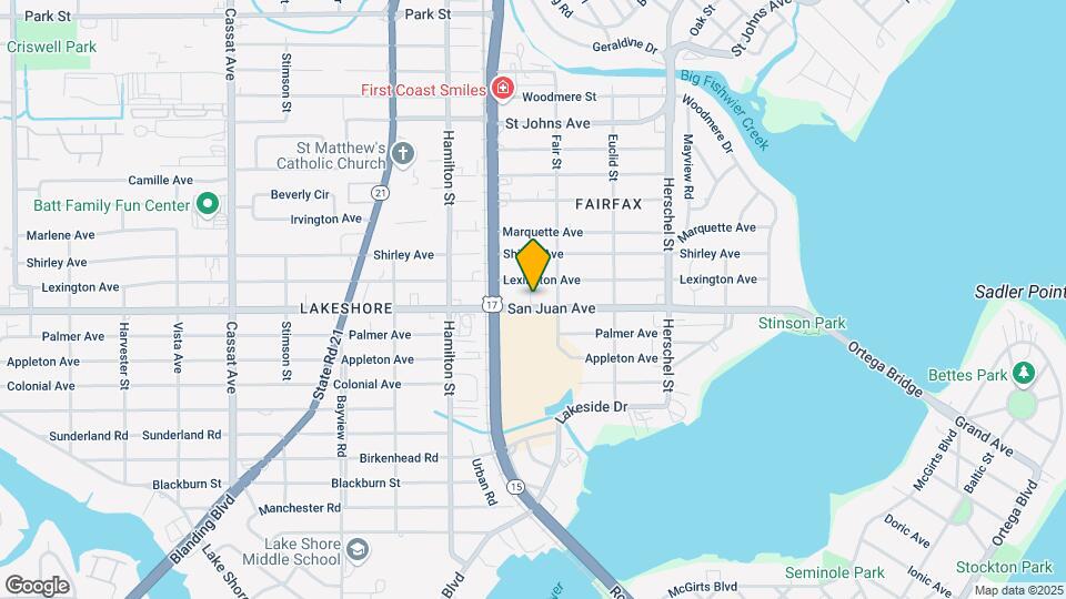 4429 San Juan Ave Map and Location Details