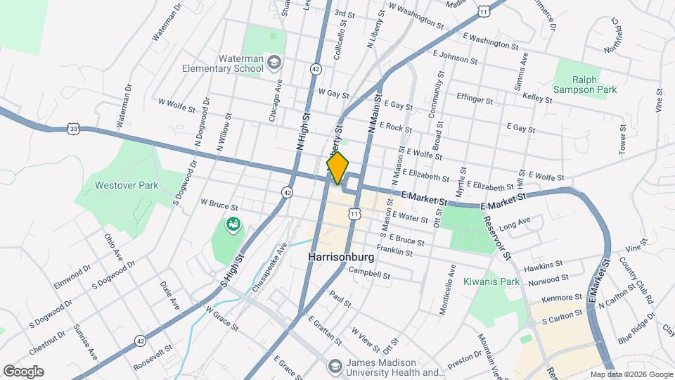 61 Court Square Rentals in Harrisonburg, VA