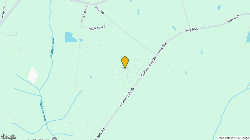 1238 Willow Oaks Wy Map and Location Details