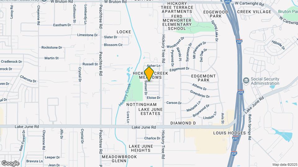 11803 Avery Ln Map and Location Details