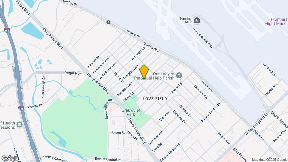 2317 Gilford St Map and Location Details
