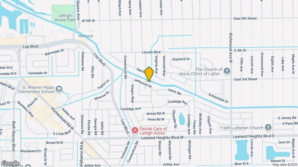 507 Jefferson Dr Map and Location Details