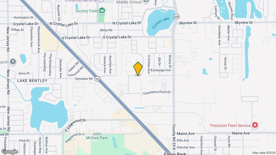 1922 Crystal Grove Dr Map and Location Details