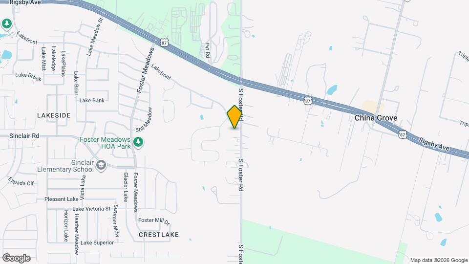 3457 S Foster Rd Map and Location Details