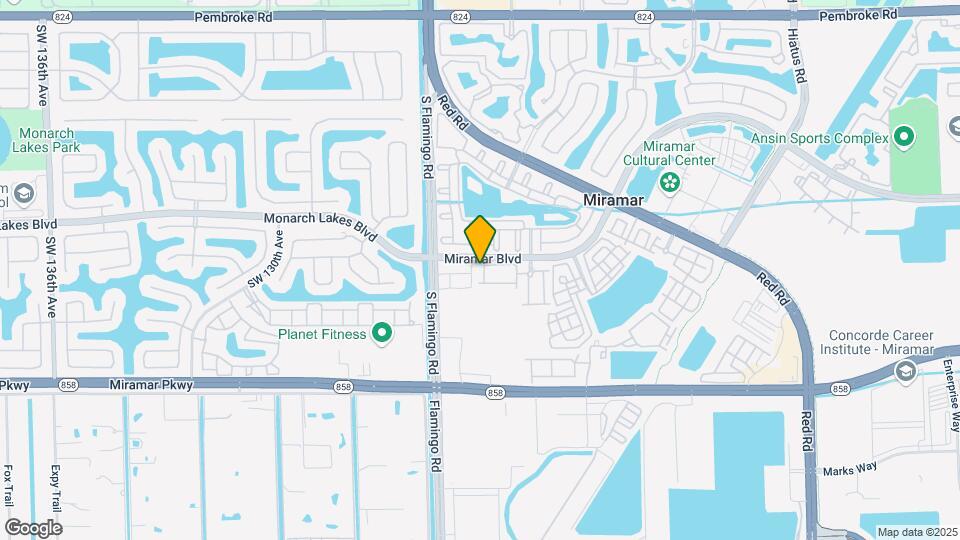 2584 SW 122nd Ter Map and Location Details