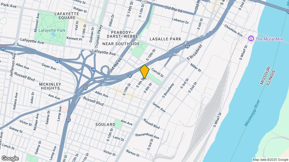 1718 S 9th St Mapa y Detalles de la Ubicación