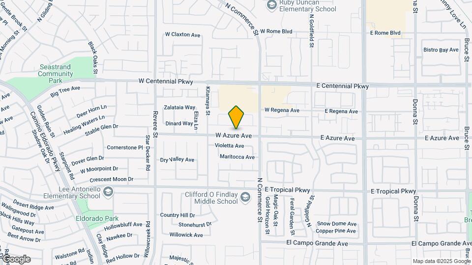 338 W Azure Ave Mapa y Detalles de la Ubicación