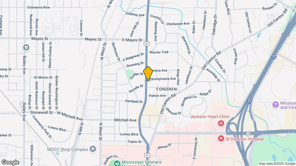 3418 N State St Map and Location Details