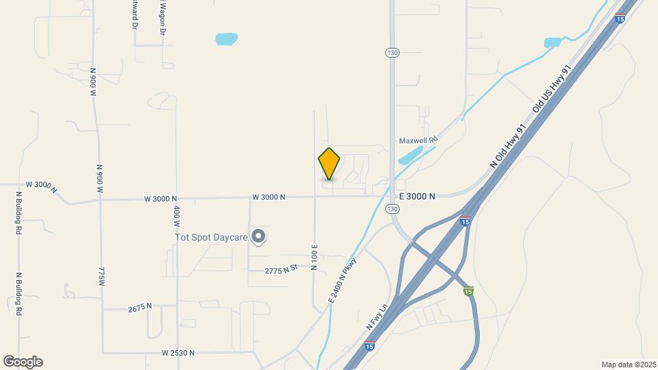 3033 N 175 E Mapa y Detalles de la Ubicación