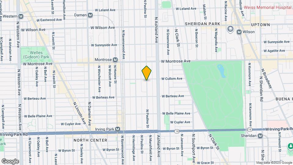 4230 N Paulina St Map and Location Details