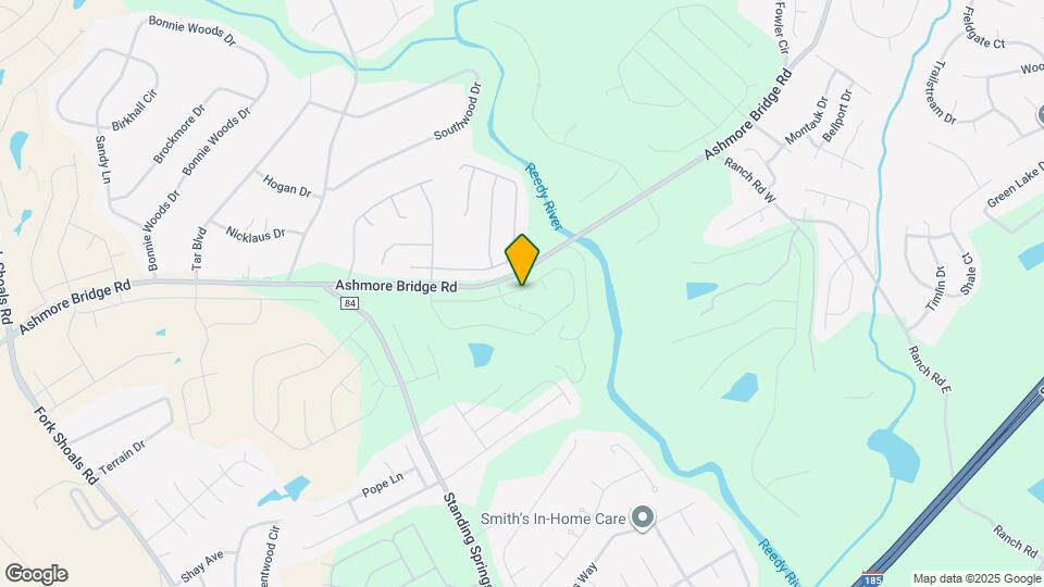 409 Rolling Waters Dr Map and Location Details