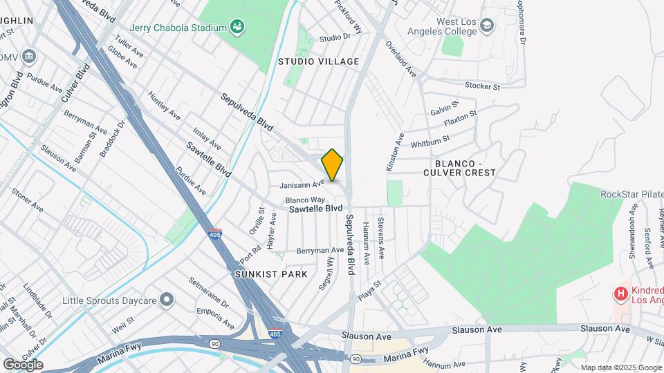 5329 Sepulveda Blvd, Unit 12 Map and Location Details