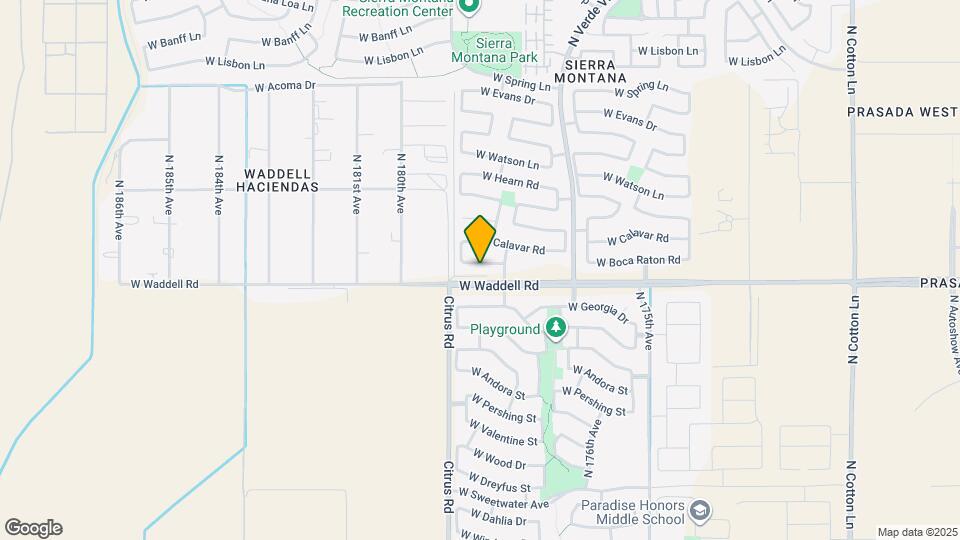 17837 W Boca Raton Rd Map and Location Details