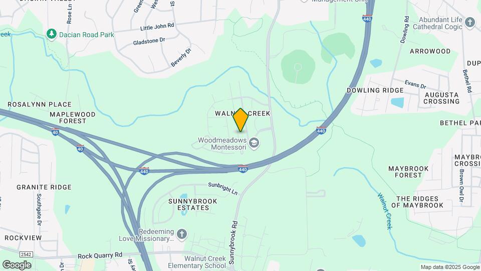 1521 Clover Ridge Ct Map and Location Details