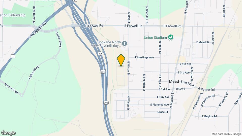 3121 E Brierwood Ave Mapa y Detalles de la Ubicación