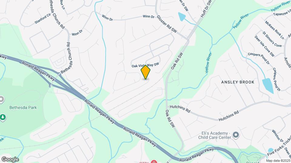421 Oak Vista Ct Map and Location Details