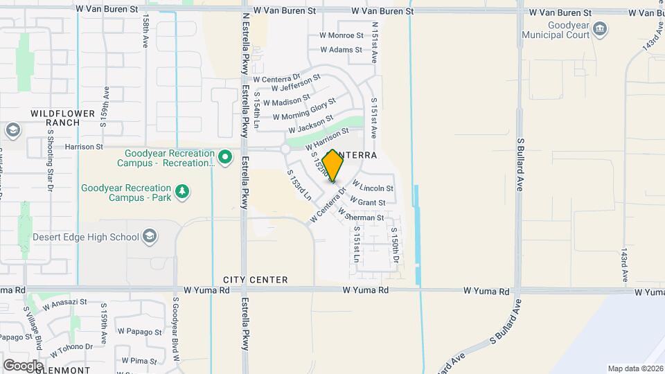 632 S 152nd Ln Map and Location Details