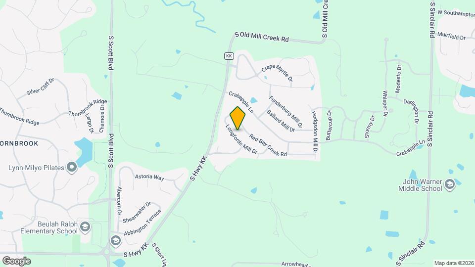 3507 Longfords Mill Dr Map and Location Details