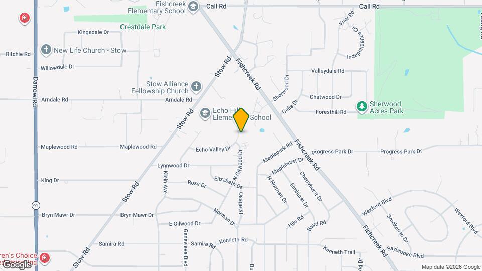 2396 Echo Valley Dr Map and Location Details