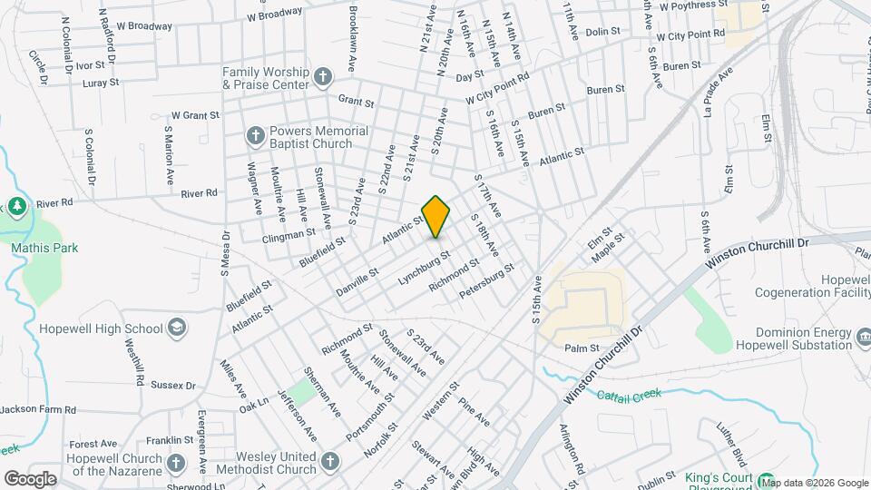 326 S 20th Ave Map and Location Details