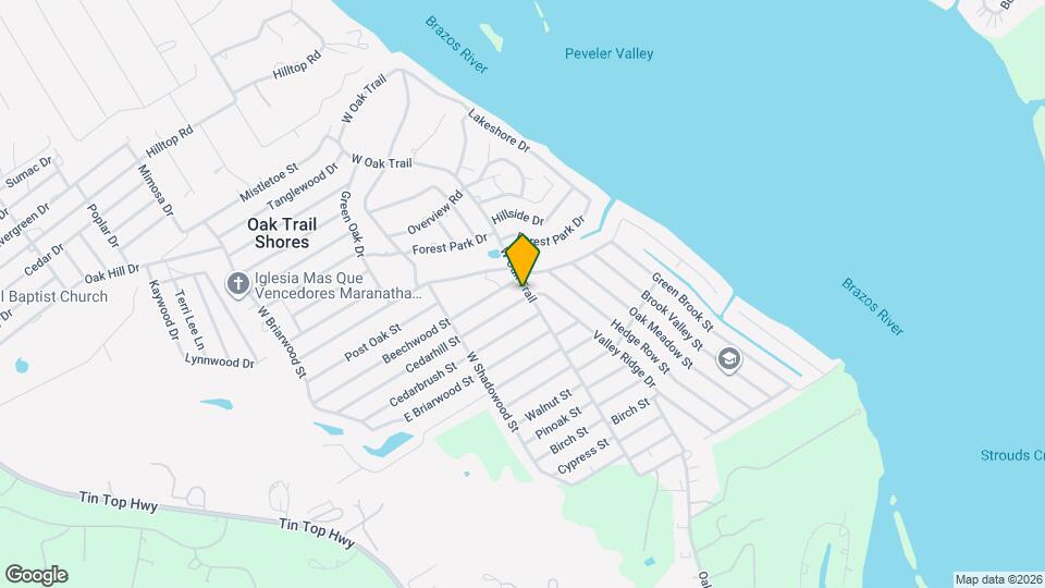 2708 Cedarhill St Map and Location Details