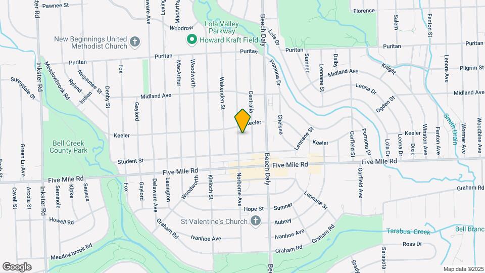15430 Norborne Ave Map and Location Details
