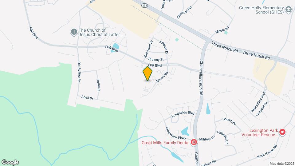 22513 Castle Pollard Way Map and Location Details