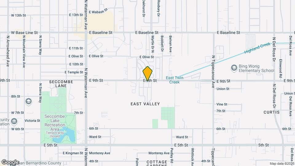 Santiago Mt. View Estates Map and Location Details