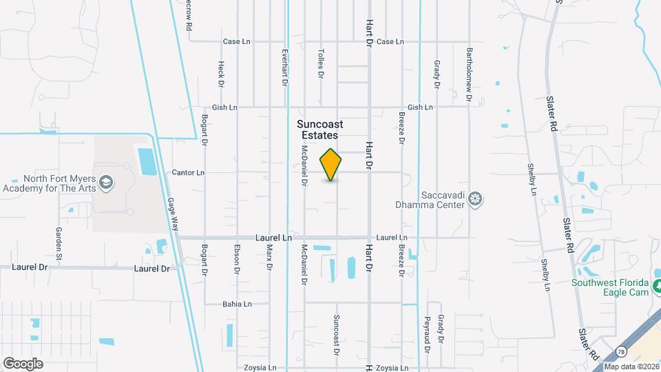 7906 Suncoast Dr Map and Location Details